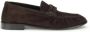 Saint Laurent Gouden Metalen Leren Loafers - Thumbnail 1