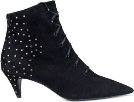 Saint Laurent Heeled Boots Black Dames
