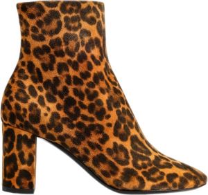 Saint Laurent Heeled Boots Bruin Dames