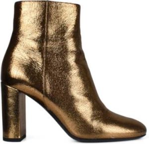 Saint Laurent Heeled Boots Geel Dames