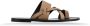 Saint Laurent Heren Instap Leren Sandalen Brown Heren - Thumbnail 1