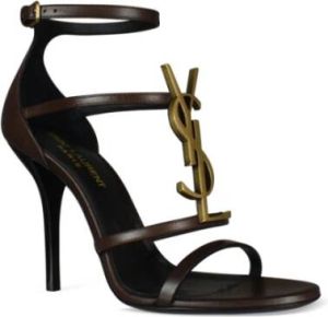 Saint Laurent High Heel Sandals Bruin Dames