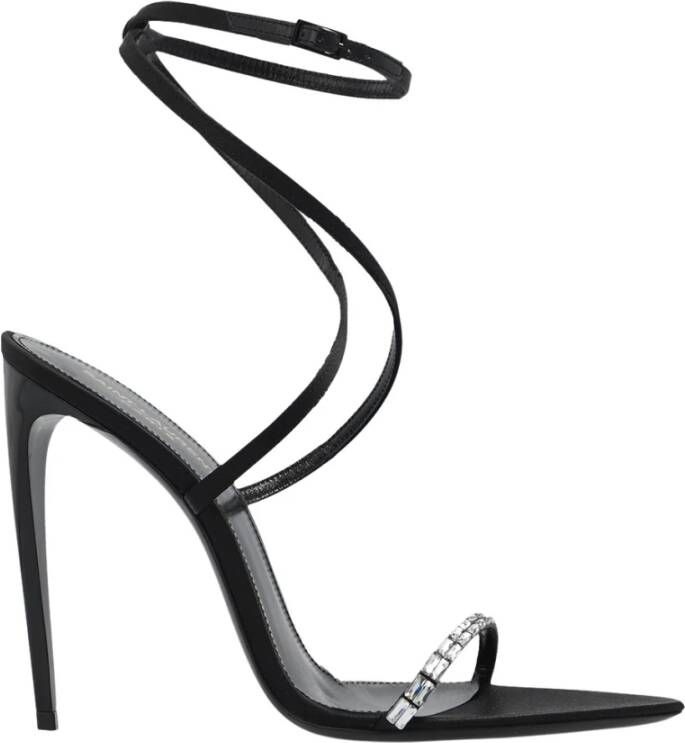 Saint Laurent Sandalen met hoge hakken Black Dames