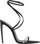 Saint Laurent Sandalen met hoge hakken Black Dames - Thumbnail 1