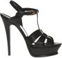 Saint Laurent Stijlvolle Sandalen voor Zomeroutfits Black Dames - Thumbnail 7