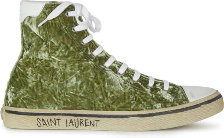 Saint Laurent Hoogwaardige sneakers voor heren Groen Heren
