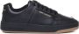 Saint Laurent Laag Model Sneakers van Geperforeerd Leer Black Heren - Thumbnail 1