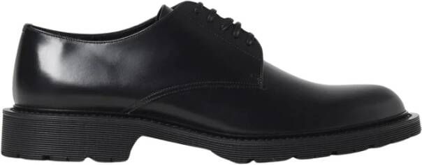 Saint Laurent Klassieke Brogue Schoenen met Grove Zool