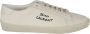 Saint Laurent Italiaanse leren sneakers voor heren White Heren - Thumbnail 8