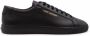 Saint Laurent Zwarte Leren Lage Sneakers Black Heren - Thumbnail 1