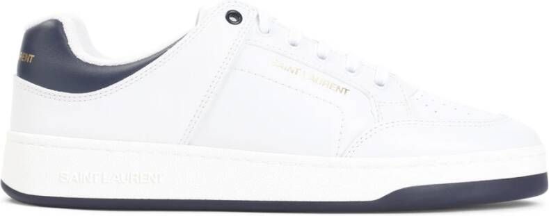 Saint Laurent Lage Sneakers White Heren