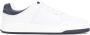 Saint Laurent Witte Sneakers met Goudkleurige Handtekening White Heren - Thumbnail 4