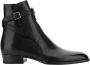 Saint Laurent Leren Jodhpur Enkellaarzen Mannen - Thumbnail 1