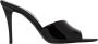 Saint Laurent Leren Sandalen met Bandjes en Platte Zool - Thumbnail 1