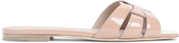 Saint Laurent Leren sandalen voor zomerstijl