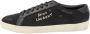 Saint Laurent Court Classic Sl 06 Embroidered Sneakers IN Canvas AND Smooth Leather - Thumbnail 10