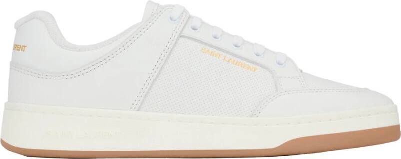 Saint Laurent Logo Sneakers White Dames