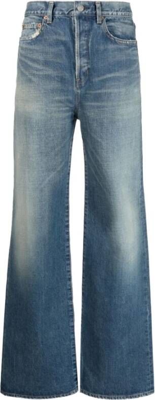 Saint Laurent Loose-Fit Bootcut Jeans