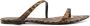 Saint Laurent Stijlvolle Slippers voor Dagelijks Comfort Brown Dames - Thumbnail 1