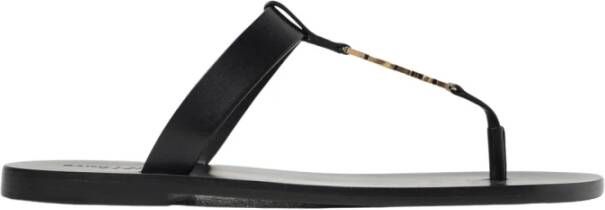 Saint Laurent Minimalistische teenslippers