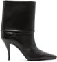 Saint Laurent Stijlvolle Laarzen voor Modieuze Individuen Brown Dames - Thumbnail 4