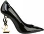 Saint Laurent Opyum Pumps in Patent Leather with Gold-tone Heel - Thumbnail 1