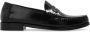 Saint Laurent Leren Penny Loafers met YSL Logo Black Heren - Thumbnail 5