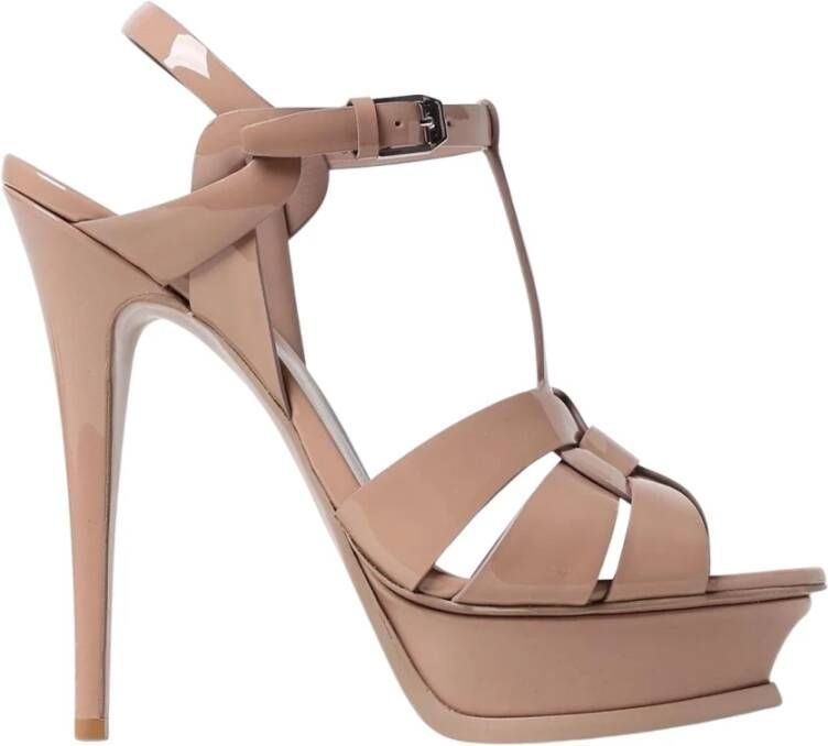 Saint Laurent Platform Sandal Heels