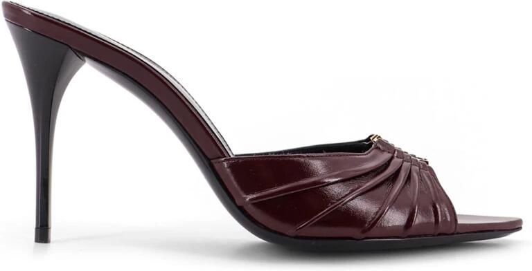 Saint Laurent Babylone 90 Leren Sandalen