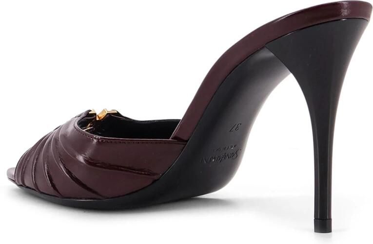 Saint Laurent Babylone 90 Leren Sandalen - Foto 2