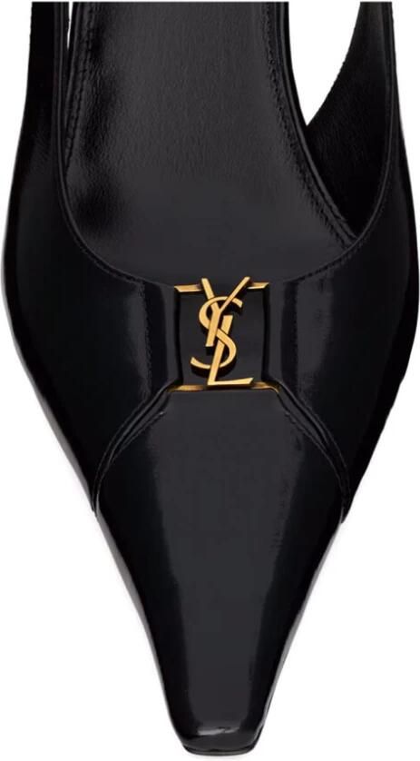 Saint Laurent Babylone Breteuil Slingback Pumps