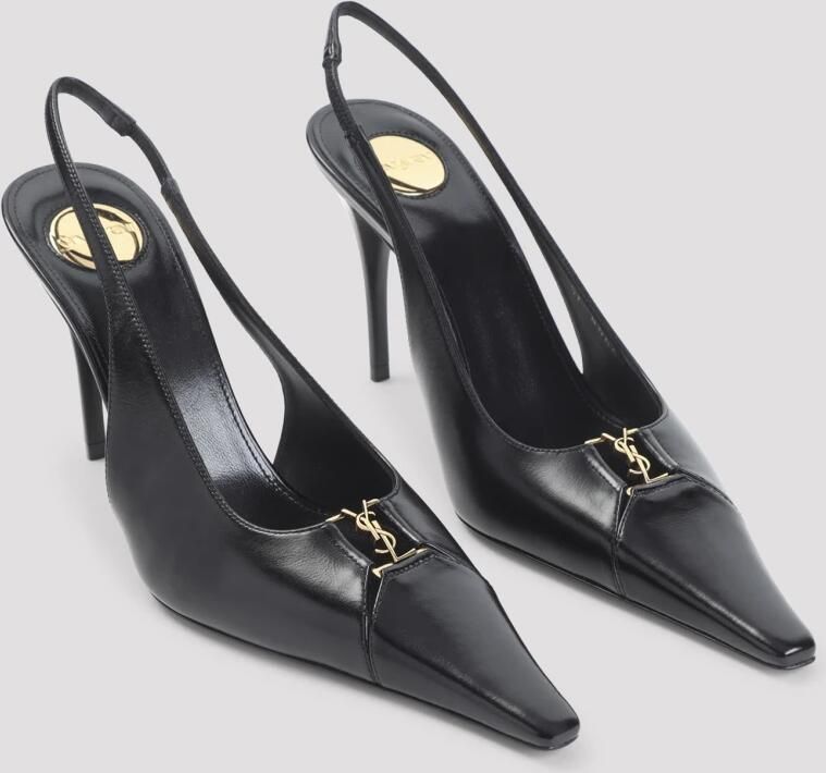 Saint Laurent Babylone Breteuil Slingback Pumps - Foto 3