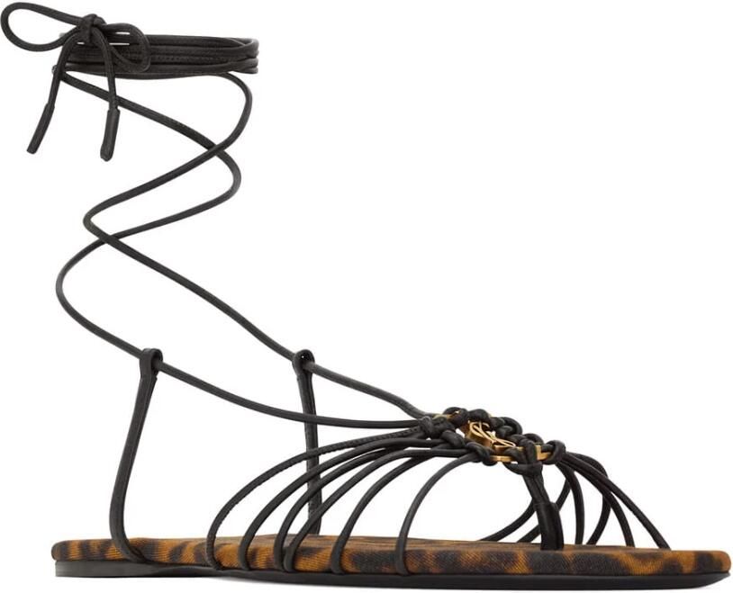 Saint Laurent Babylone Flat Sandal