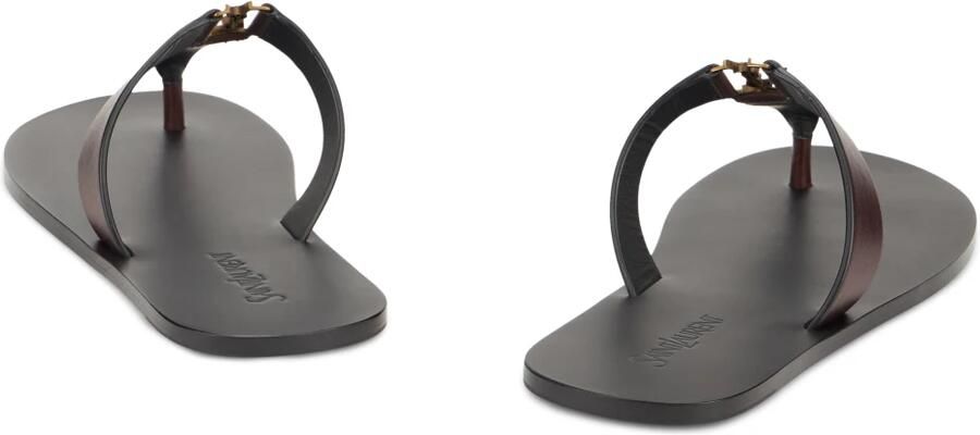Saint Laurent Babylone Flip Flops - Foto 2
