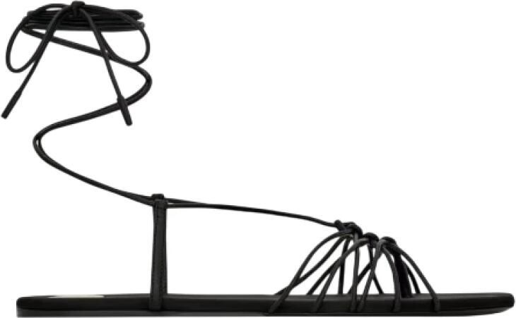 Saint Laurent Babylone Platte Sandalen