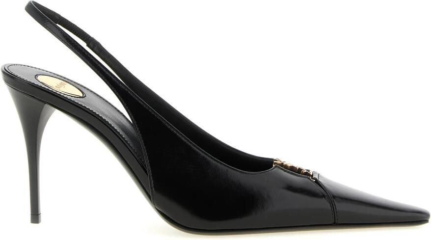 Saint Laurent Babylone Breteuil Slingback Pumps