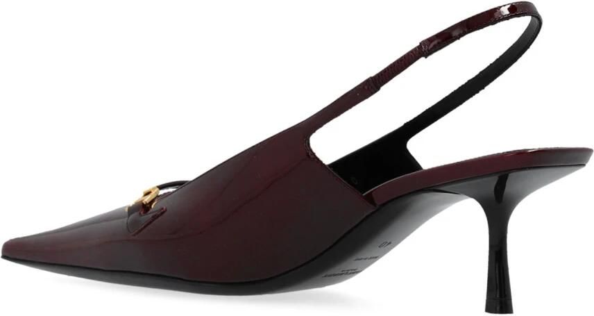 Saint Laurent Carine leren slingback pumps - Foto 2