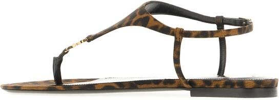 Saint Laurent Cassandra Logo Sandalen - Foto 2