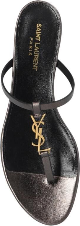 Saint Laurent Cassandra Logo Teenslippers - Foto 2