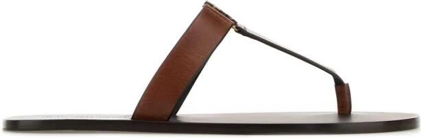 Saint Laurent Cassandra Tongsandalen
