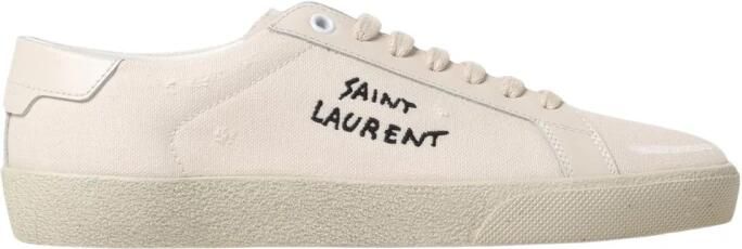 Saint Laurent Court Classic Low-Top Sneakers