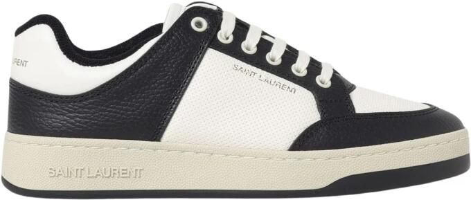 Saint Laurent Court Classic LowTop Leather Sneakers