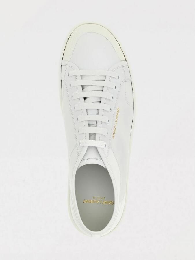 Saint Laurent Witte Veterschoenen met Logo Print - Foto 2
