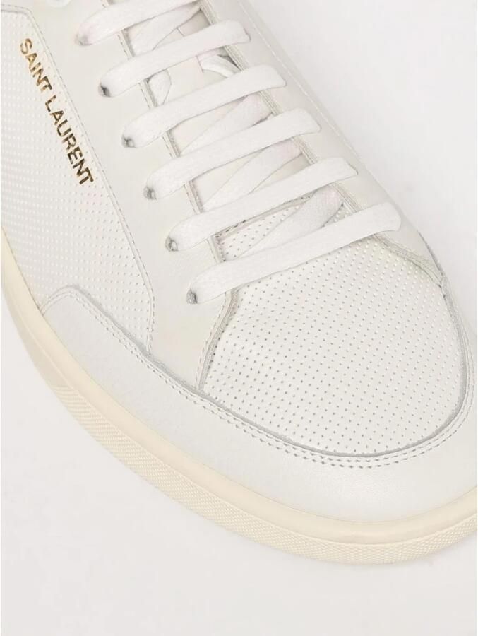 Saint Laurent Court Classic Sl06 Perforated Sneakers - Foto 2