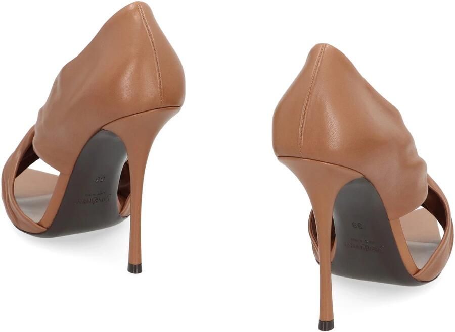 Saint Laurent Giannutri leren pumps
