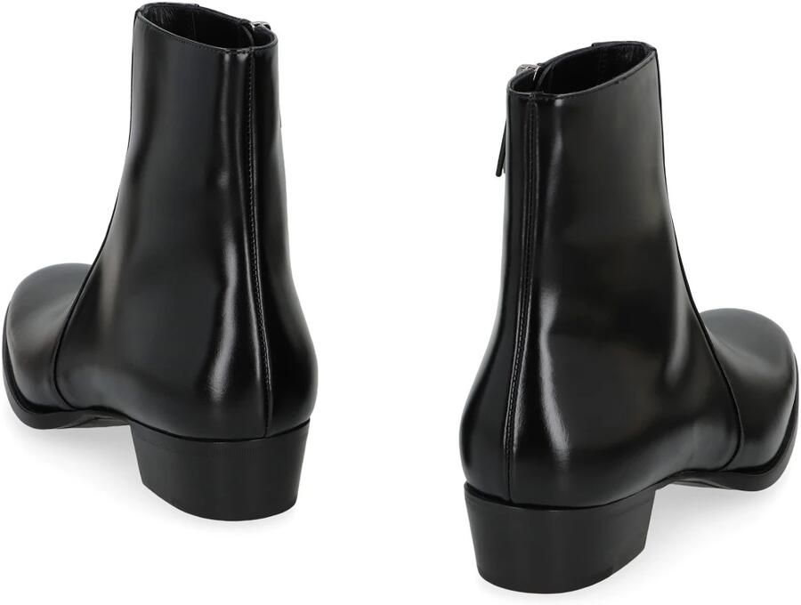 Saint Laurent Glad Leren Romeinse Laarzen - Foto 2