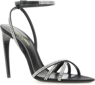Saint Laurent Stijlvolle Sandaal voor Heren Black Dames