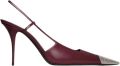 Saint Laurent Jeanne Slingback Pumps - Rood