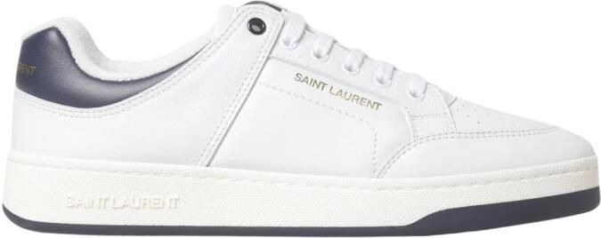 Saint Laurent Lage leren sneakers - Foto 3