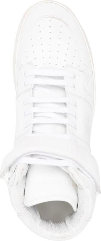 Saint Laurent Witte leren sneaker voor mannen - Foto 3